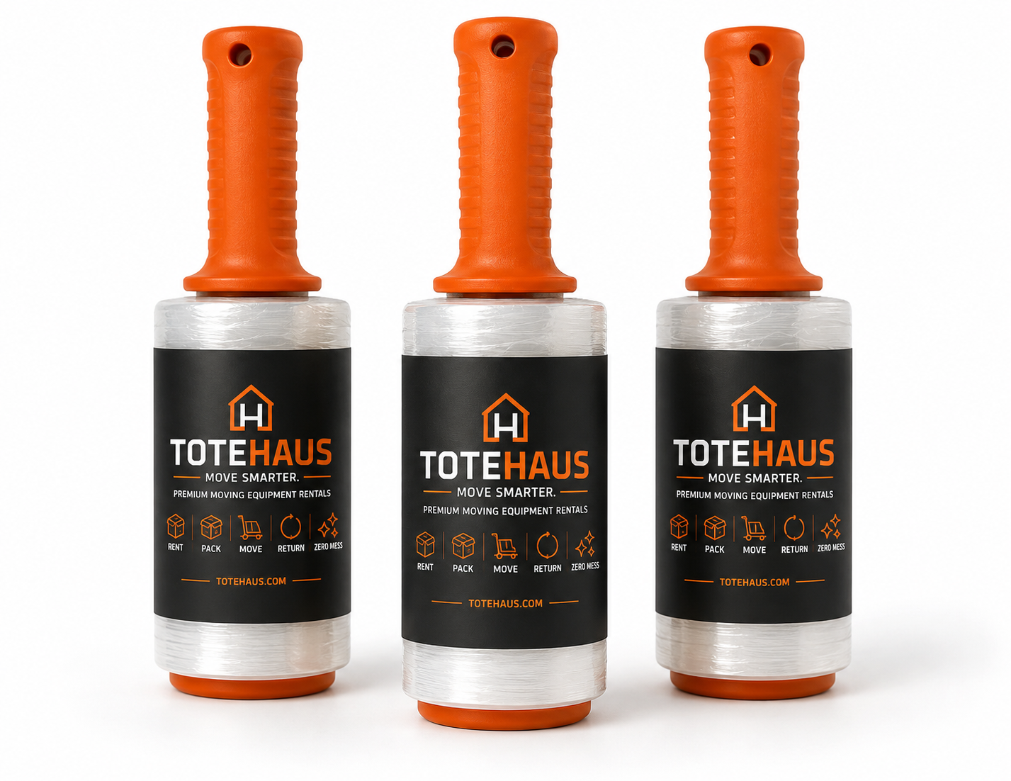 ToteHaus Handheld Stretch Wrap — moving supply and equipment rental